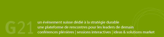 un événement professionnel dédié exclusivement à la stratégie durable / une plateforme de réseautage pour les leaders de demain / conférences plénières | sessions interactives | ideas & solutions market