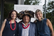 Carmen Fankhauser, Almir Surui et Barbara Steudler